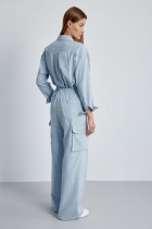 Брюки 4465 голубой 