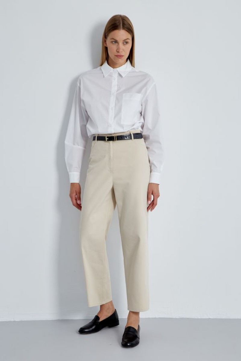 Брюки 4484 бежевый 