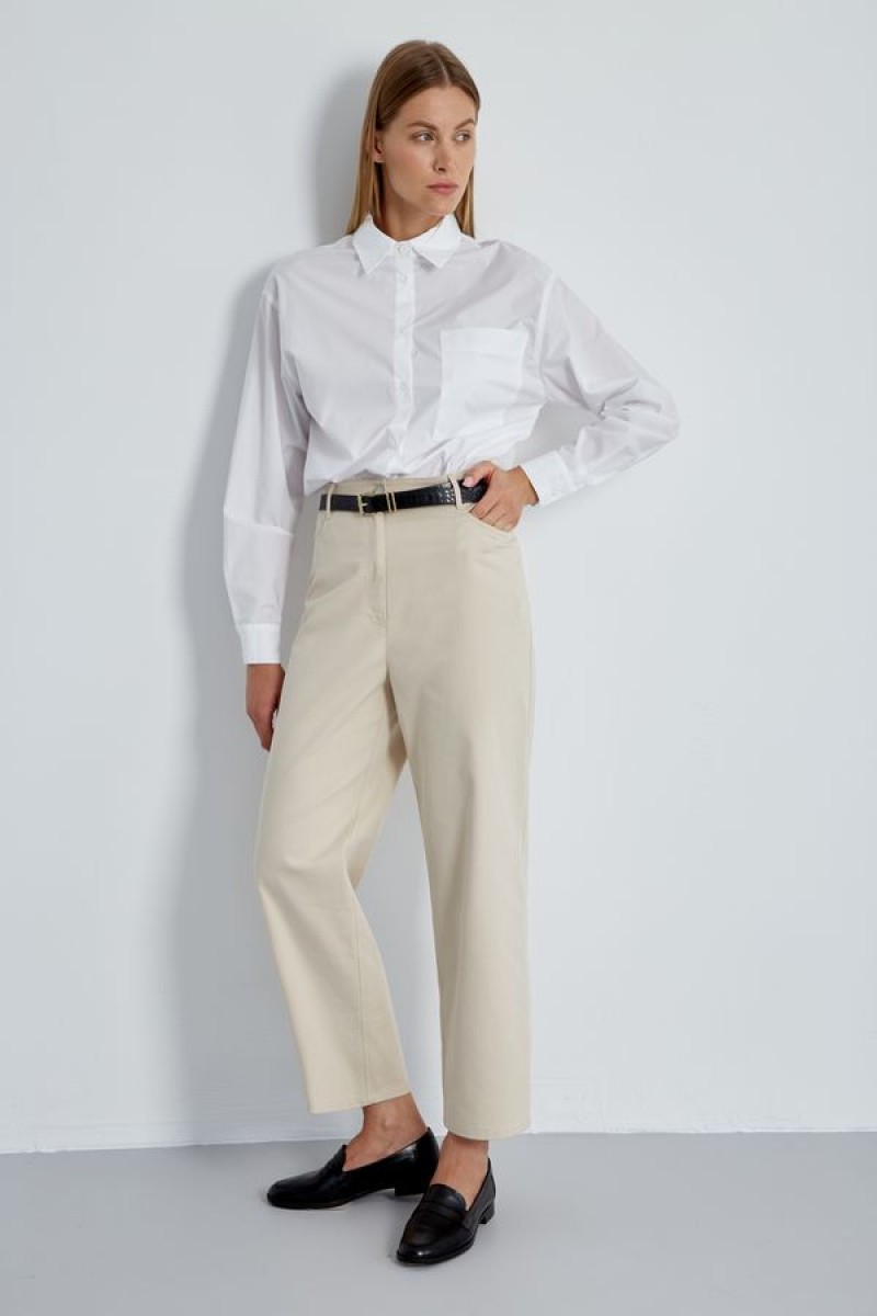 Брюки 4484 бежевый 