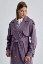Плащ 4451 лиловый 