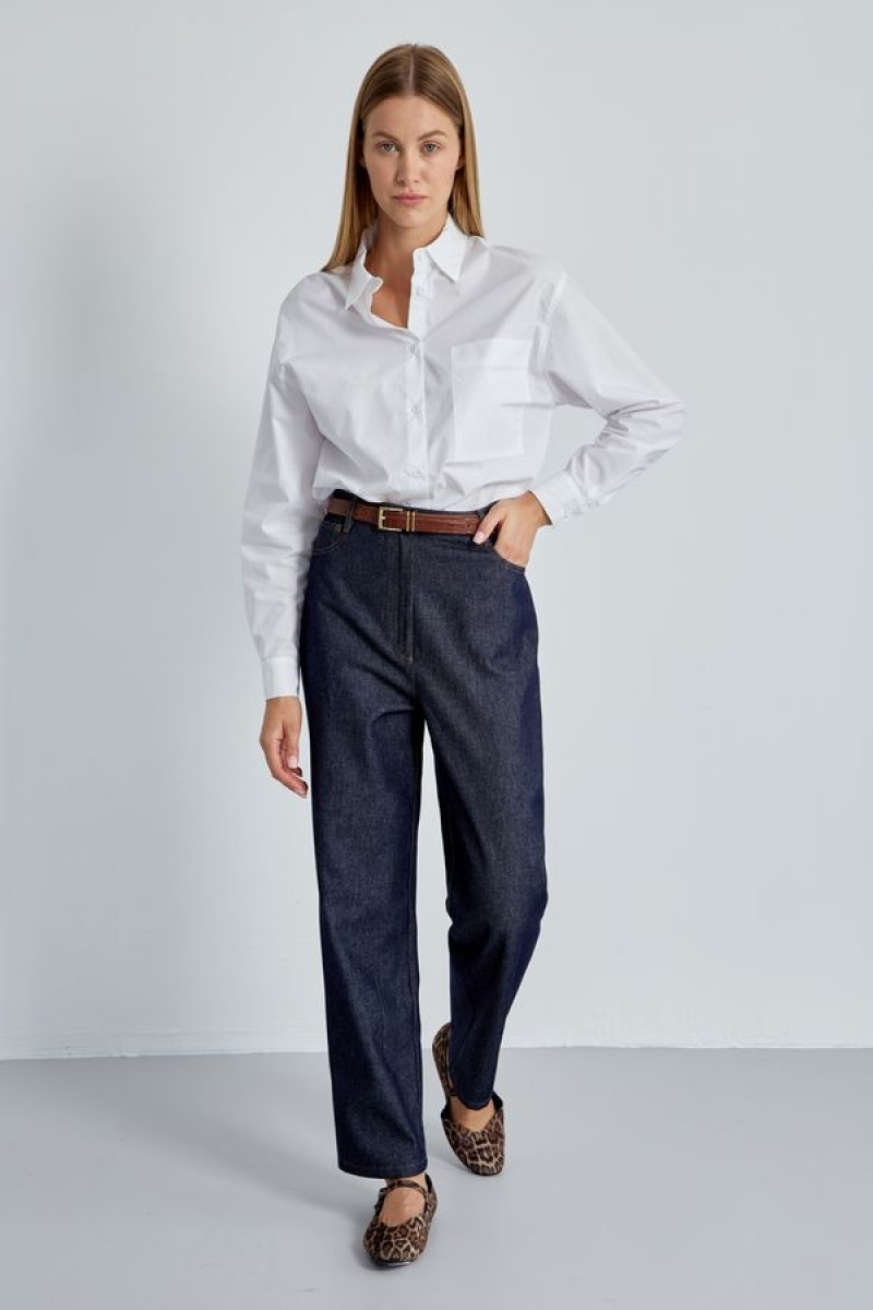 Брюки 4500 темно-синий