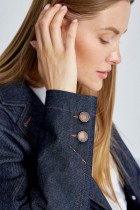 Жакет 4490 темно-синий