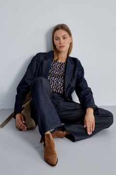 Брюки 4492 темно-синий