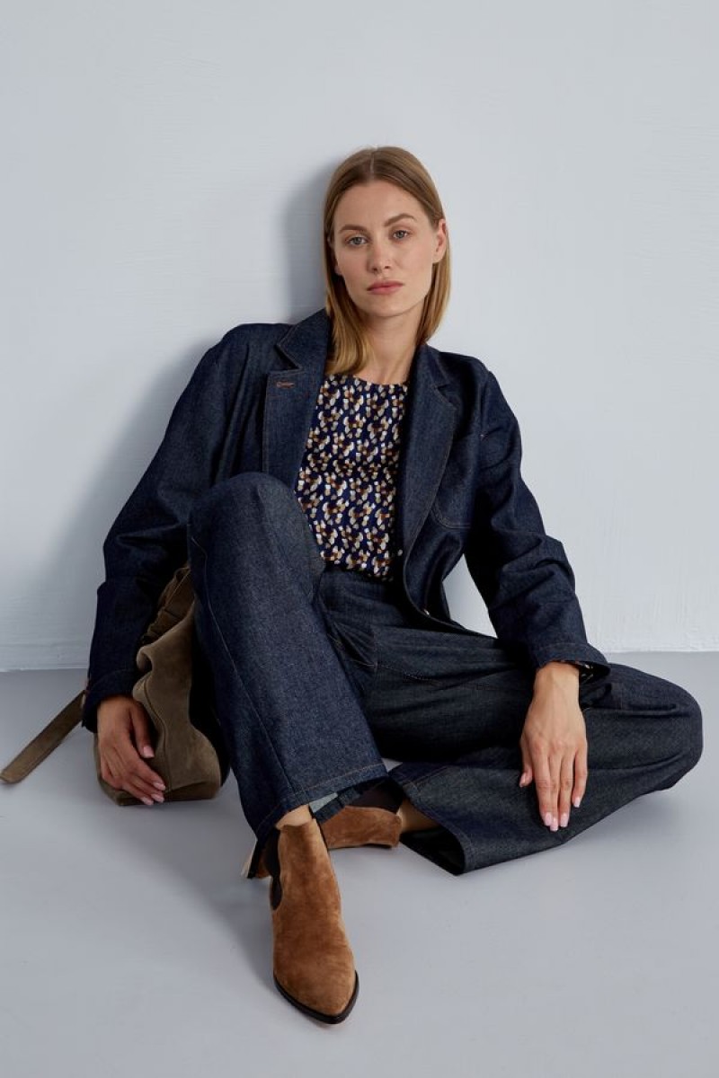 Брюки 4492 темно-синий