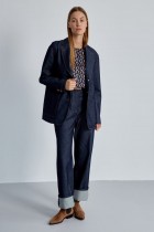 Брюки 4492 темно-синий