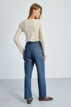 Брюки 4500 голубой