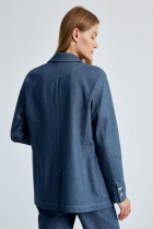 Жакет 4490 голубой 