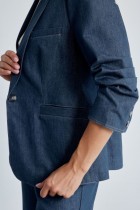 Жакет 4453 голубой