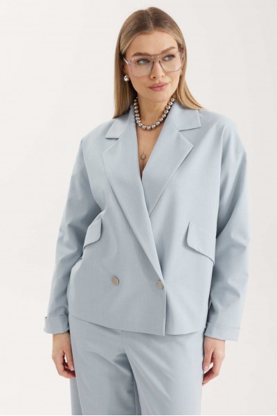 Жакет 4303 Голубой