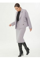 Юбка 4352 серый