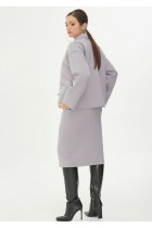 Юбка 4352 серый