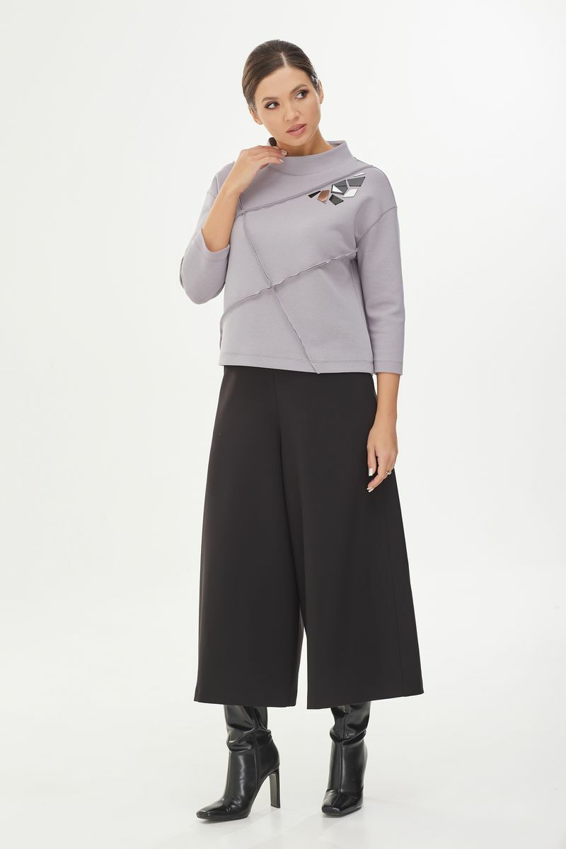 Джемпер 4353 серый