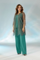 Брюки 4245 бирюза