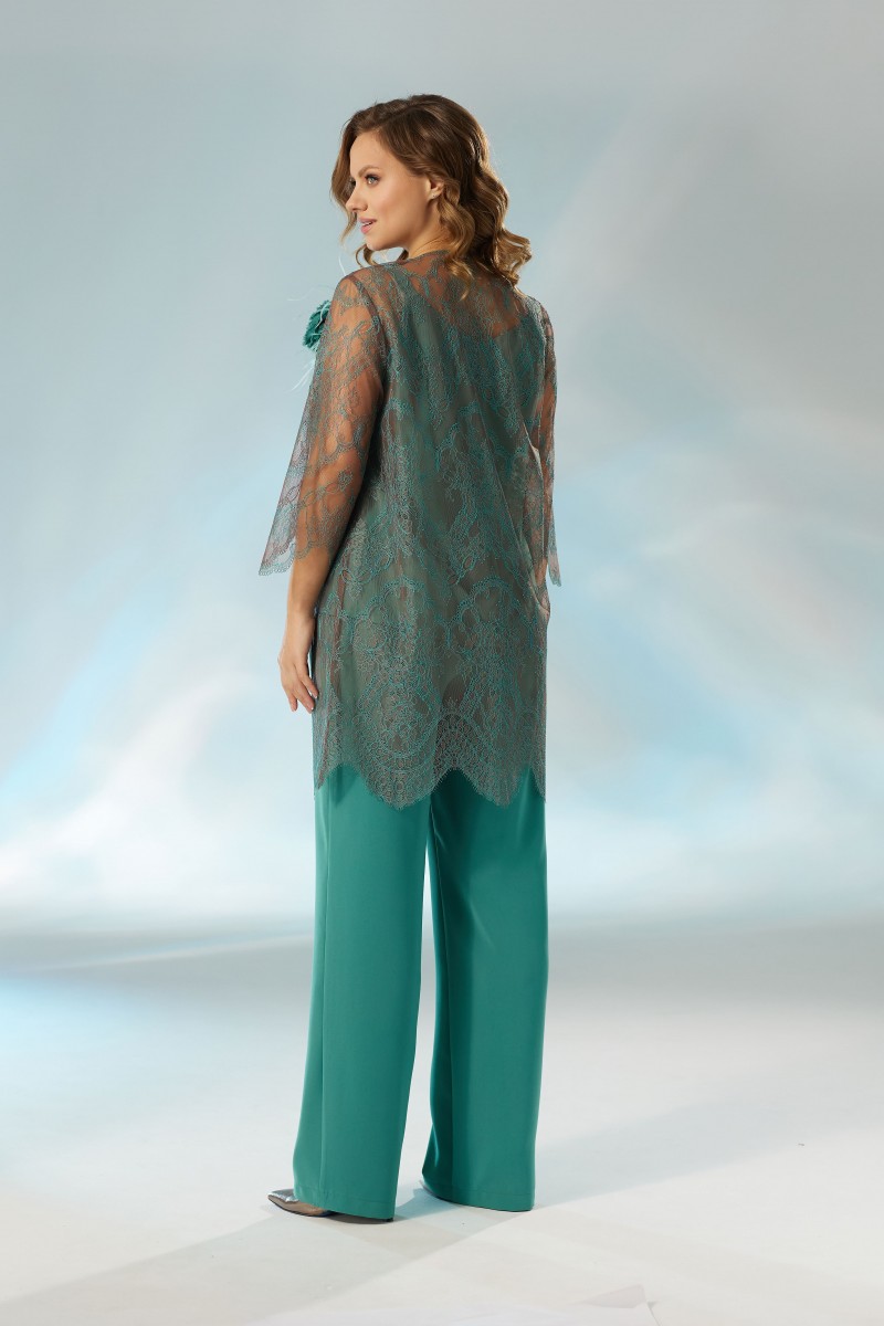 Брюки 4245 бирюза