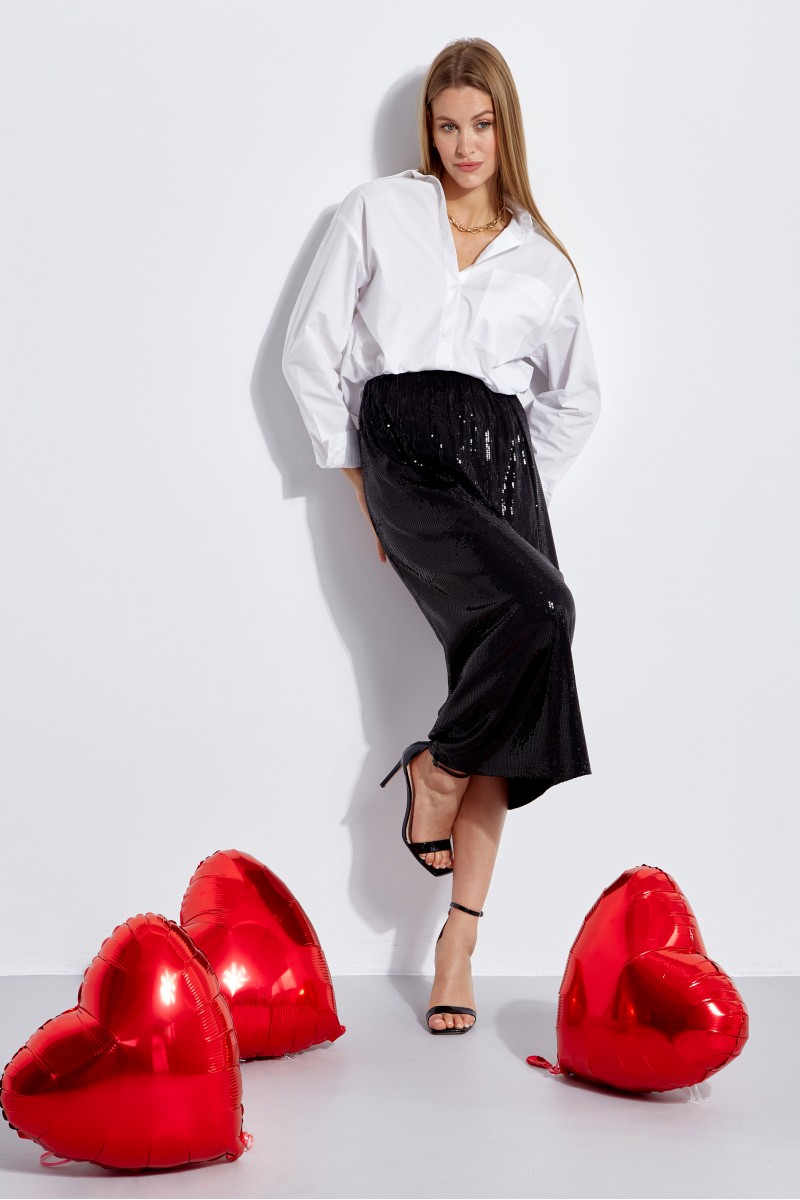 Юбка 4375 черная