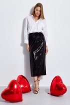 Юбка 4375 черная