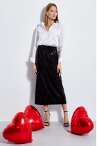 Юбка 4375 черная