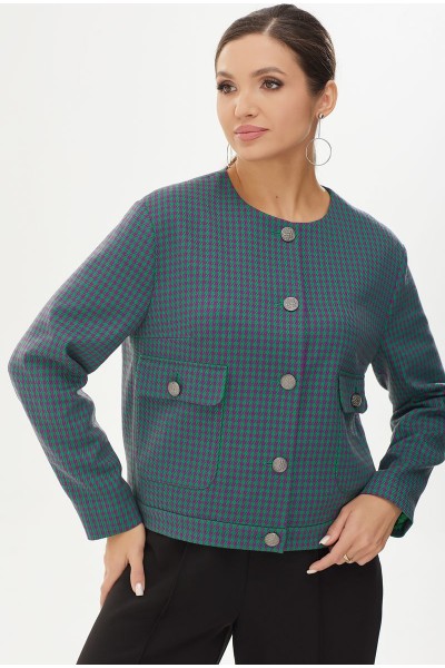 Жакет 4308 гусиная лапка